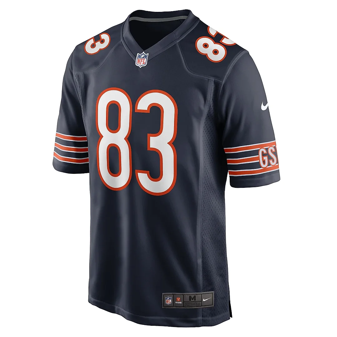 Zennovawear Men's Chicago Bears Nsimba Webster Navy Team Game Jersey