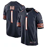 Zennovawear Men's Chicago Bears Number 1 Dad Navy Game Jersey