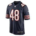 Zennovawear Men's Chicago Bears Patrick Scales Navy Game Jersey