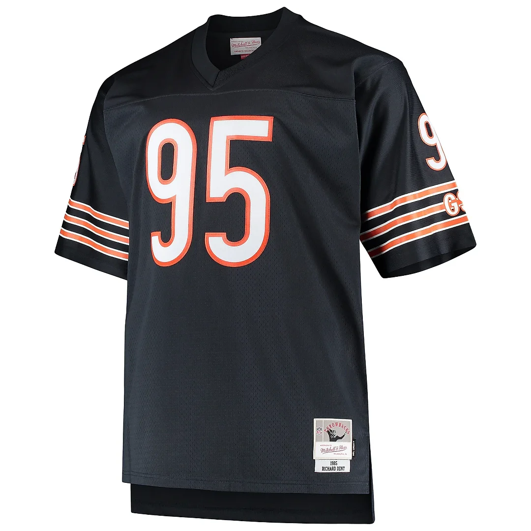 Zennovawear Men's Chicago Bears Richard Dent Mitchell & Ness Navy Big & Tall 1985 Retired Player Jersey