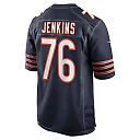 Zennovawear Men's Chicago Bears Teven Jenkins Navy Game Jersey
