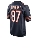 Zennovawear Men's Chicago Bears Tommy Sweeney Navy Game Jersey