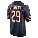 Zennovawear Men's Chicago Bears Tyrique Stevenson Navy Game Jersey
