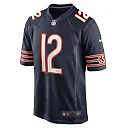Zennovawear Men's Chicago Bears Velus Jones Jr. Navy Game Player Jersey