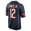 Zennovawear Men's Chicago Bears Velus Jones Jr. Navy Game Player Jersey