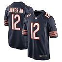 Zennovawear Men's Chicago Bears Velus Jones Jr. Navy Game Player Jersey