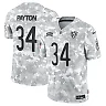 Zennovawear Men's Chicago Bears Walter Payton Arctic Camo 2024 Salute to Service Retired Player Limited Jersey