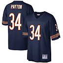 Zennovawear Men's Chicago Bears Walter Payton Mitchell & Ness Navy Big & Tall 1985 Retired Player Jersey