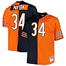 Zennovawear Men's Chicago Bears Walter Payton Mitchell & Ness Navy/Orange Big & Tall Split Legacy Retired Player Jersey