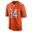 Zennovawear Men's Chicago Bears Walter Payton Orange Retired Player Jersey