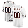 Zennovawear Men's Chicago Bears White Custom Game Jersey