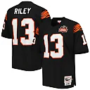 Zennovawear Men's Cincinnati Bengals 1981 Ken Riley Mitchell & Ness Black Throwback Retired Player Jersey