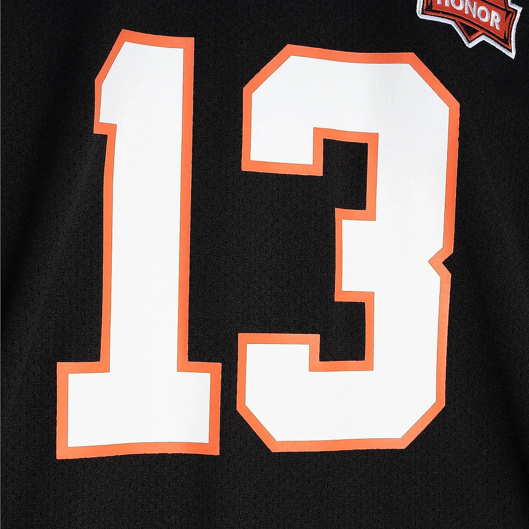 Zennovawear Men's Cincinnati Bengals 1981 Ken Riley Mitchell & Ness Black Throwback Retired Player Jersey