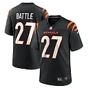 Zennovawear Men's Cincinnati Bengals Battle Black Team Game Jersey
