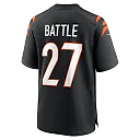 Zennovawear Men's Cincinnati Bengals Battle Black Team Game Jersey