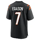 Zennovawear Men's Cincinnati Bengals Boomer Esiason Black Retired Player Jersey