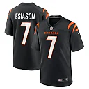 Zennovawear Men's Cincinnati Bengals Boomer Esiason Black Retired Player Jersey