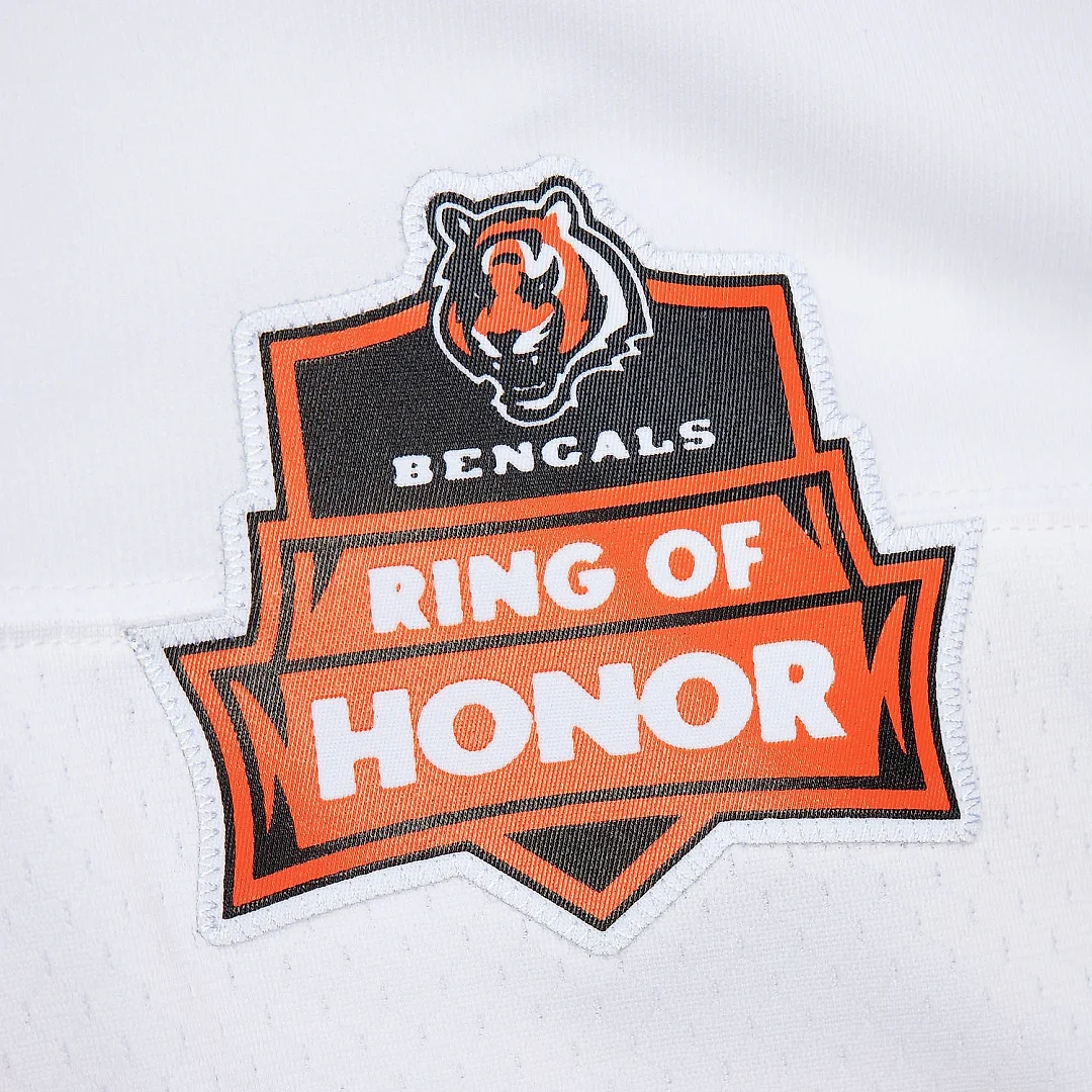 Zennovawear Men's Cincinnati Bengals Boomer Esiason Mitchell & Ness White 1984 Legacy Jersey