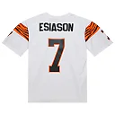 Zennovawear Men's Cincinnati Bengals Boomer Esiason Mitchell & Ness White 1984 Legacy Jersey