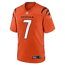 Zennovawear Men's Cincinnati Bengals Boomer Esiason Orange Retired Player Alternate Game Jersey