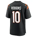 Zennovawear Men's Cincinnati Bengals Brad Robbins Black Team Game Jersey