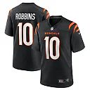 Zennovawear Men's Cincinnati Bengals Brad Robbins Black Team Game Jersey