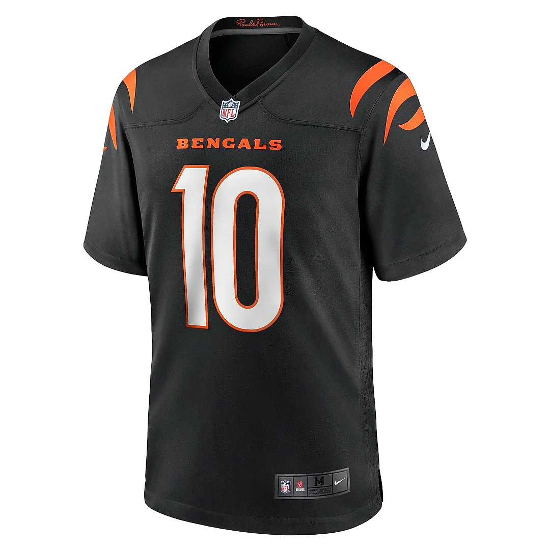 Zennovawear Men's Cincinnati Bengals Brad Robbins Black Team Game Jersey