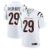 Zennovawear Men's Cincinnati Bengals Cam Taylor-Britt White Game Jersey