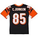 Zennovawear Men's Cincinnati Bengals Chad Johnson Mitchell & Ness Black 2004 Legacy Jersey