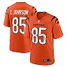 Zennovawear Men's Cincinnati Bengals Chad Johnson Orange Retired Player Alternate Game Jersey