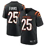 Zennovawear Men's Cincinnati Bengals Chris Evans Black Game Jersey