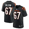 Zennovawear Men's Cincinnati Bengals Cordell Volson Black Game Player Jersey