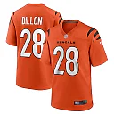 Zennovawear Men's Cincinnati Bengals Corey Dillon Orange Retired Player Alternate Game Jersey