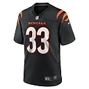 Zennovawear Men's Cincinnati Bengals Daijahn Anthony Black Game Jersey