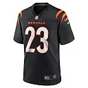 Zennovawear Men's Cincinnati Bengals Daxton Hill Black Player Game Jersey