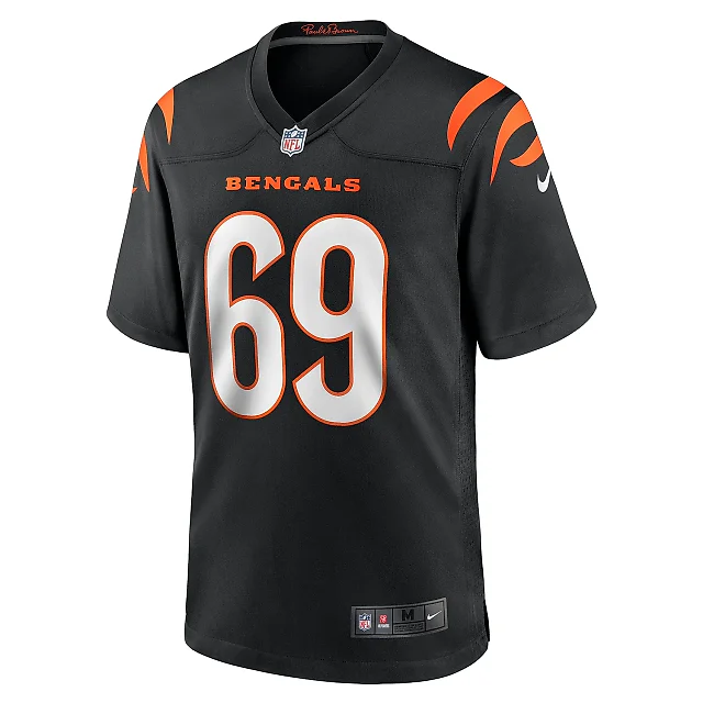 Zennovawear Men's Cincinnati Bengals Devonnsha Maxwell Black Team Game Jersey