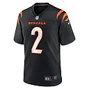 Zennovawear Men's Cincinnati Bengals Evan McPherson Black Game Jersey