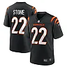 Zennovawear Men's Cincinnati Bengals Geno Stone Black Game Jersey