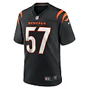 Zennovawear Men's Cincinnati Bengals Germaine Pratt Black Game Jersey