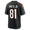 Zennovawear Men's Cincinnati Bengals Irv Smith Jr. Black Game Jersey