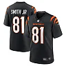 Zennovawear Men's Cincinnati Bengals Irv Smith Jr. Black Game Jersey