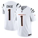 Zennovawear Men's Cincinnati Bengals Ja'Marr Chase White Vapor F.U.S.E. Limited Jersey