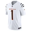 Zennovawear Men's Cincinnati Bengals Ja'Marr Chase White Vapor F.U.S.E. Limited Jersey