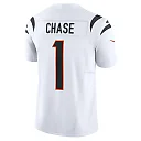 Zennovawear Men's Cincinnati Bengals Ja'Marr Chase White Vapor F.U.S.E. Limited Jersey
