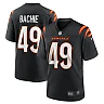 Zennovawear Men's Cincinnati Bengals Joe Bachie Black Game Jersey