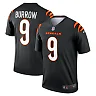 Zennovawear Men's Cincinnati Bengals Joe Burrow Black Team Legend Player Performance Top