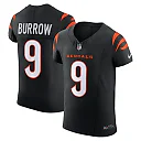 Zennovawear Men's Cincinnati Bengals Joe Burrow Black Vapor F.U.S.E. Elite Jersey
