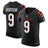 Zennovawear Men's Cincinnati Bengals Joe Burrow Black Vapor F.U.S.E. Elite Jersey