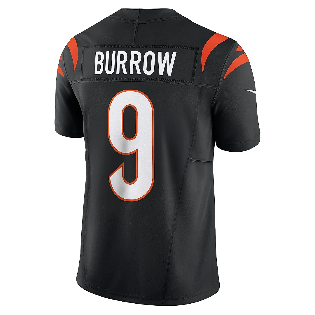 Zennovawear Men's Cincinnati Bengals Joe Burrow Black Vapor F.U.S.E. Limited Jersey