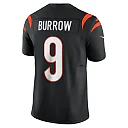 Zennovawear Men's Cincinnati Bengals Joe Burrow Black Vapor F.U.S.E. Limited Jersey